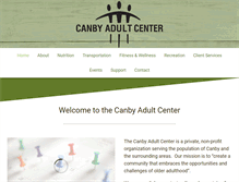Tablet Screenshot of canbyadultcenter.org